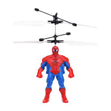 Spiderman Gesture-Controlled Flying Helicopter Toy