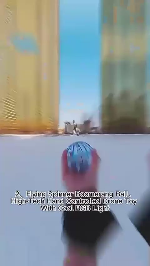 Magical Flying Spinner Boomerang Ball Toy