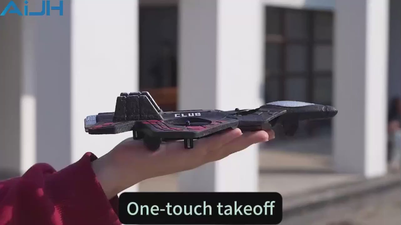 LED Flying Drone Jet – Easy Control for KidS